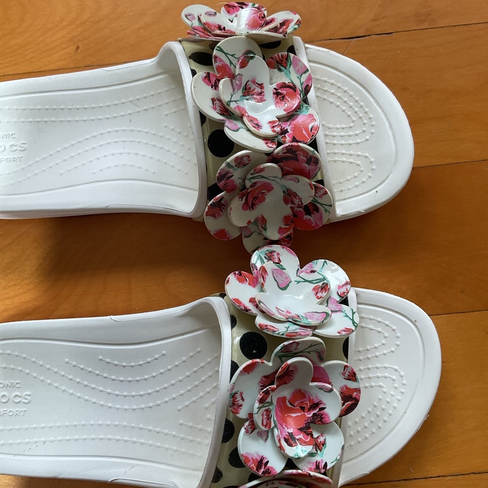 CROCS 3D Sloan Women iconic Comfort Sandals Size 9